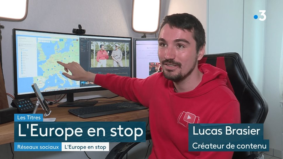 Passage sur France 3
